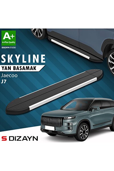 Jaecoo J7 Skyline Aluminyum Yan Basamak 183 Cm 2023 Üzeri A+ Kalite JA-JA7-YBS-SKY-AL-183-E