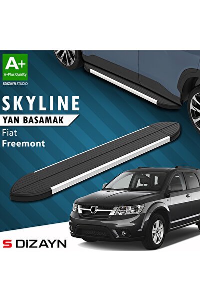 Fiat Freemont Skyline Aluminyum Yan Basamak 183 Cm 2010-2020 A+ Kalite FI-FM1-YBS-SKY-AL-183
