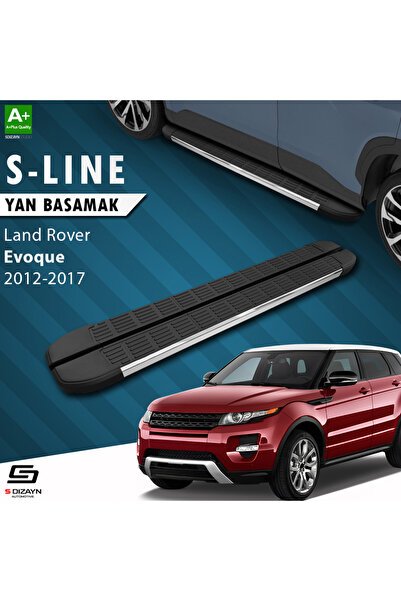 Land Rover Range Rover Evoque S-Line Krom Yan Basamak 173 Cm 2012-2017 A+ Kalite LA-EV1-YBS-SL-KA-17