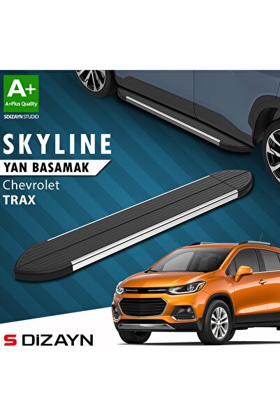 Chevrolet Trax Skyline Krom Yan Basamak 163 Cm 2013-2022 A+ Kalite CH-TX1-YBS-SKY-KA-163