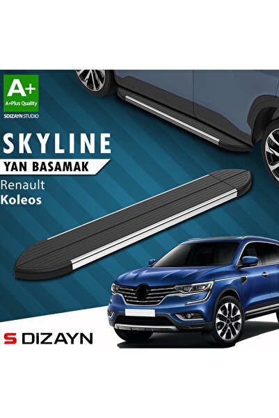 Renault Koleos 2 Skyline Krom Yan Basamak 163 Cm 2016 Üzeri A+ Kalite RE-KL2-YBS-SKY-KA-163