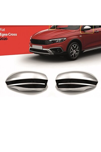 Fiat Egea Cross Sağ Sol Ayna Kapağı Takım 2020 Sonrası Uyumlu