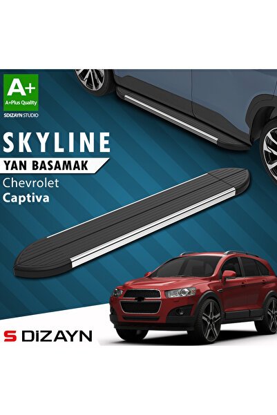 Chevrolet Captiva Skyline Krom Yan Basamak 183 Cm 2006-2018 A+ Kalite CH-CT1-YBS-SKY-KA-183
