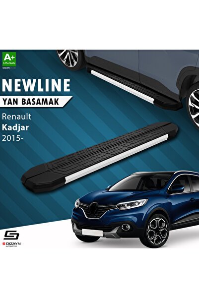 Renault Kadjar NewLine Aluminyum Yan Basamak 173 Cm 2015-2022 A+ Kalite RE-KJ1-YBS-NW-AL-173-E