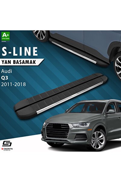 Audi Q3 8U S-Line Krom Yan Basamak 173 Cm 2011-2018 A+ Kalite AU-Q31-YBS-SL-KA-173