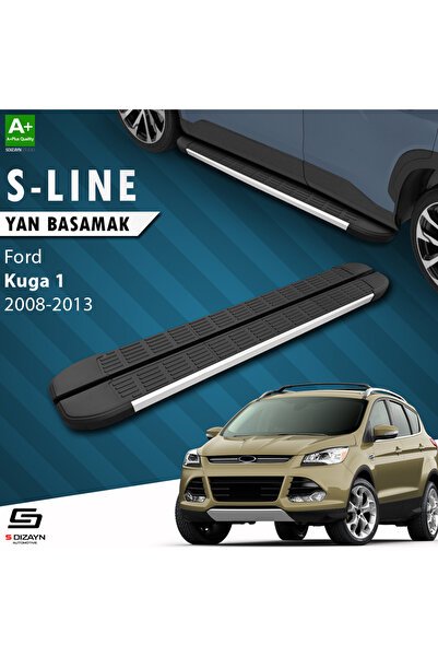 Ford Kuga 1 S-Line Aluminyum Yan Basamak 183 Cm 2008-2012 A+ Kalite FO-KG1-YBS-SL-AL-183