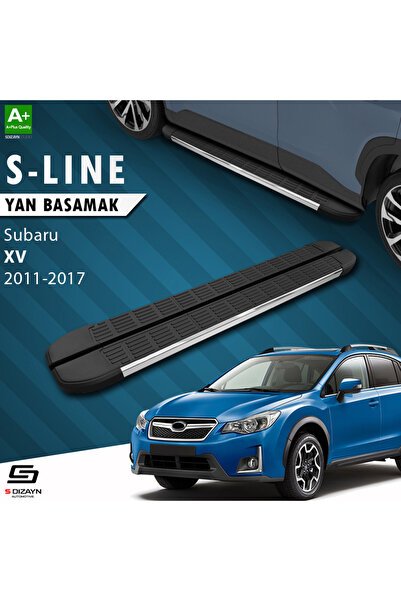 Subaru XV S-Line Krom Yan Basamak 173 Cm 2011-2017 A+ Kalite SU-XV1-YBS-SL-KA-173
