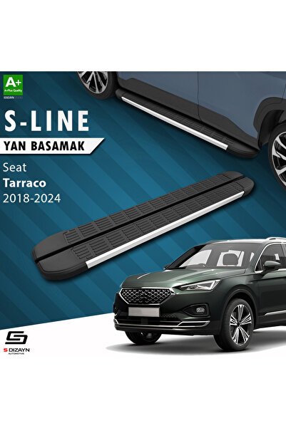 Seat Tarraco S-Line Aluminyum Yan Basamak 193 Cm 2018-2024 A+ Kalite SE-TR1-YBS-SL-AL-193