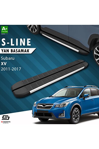 Subaru XV S-Line Aluminyum Yan Basamak 173 Cm 2011-2017 A+ Kalite SU-XV1-YBS-SL-AL-173