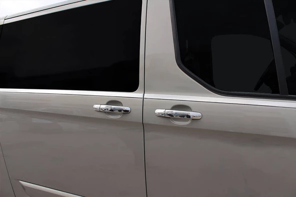 OMSA Ford Tourneo Custom Krom Kapı Kolu 4 Kapı 8 Parça 2012-2023 Arası