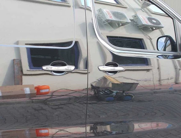 OMSA Citroen Berlingo 3 Krom Kapı Kolu 8 Parça 2019 ve Sonrası
