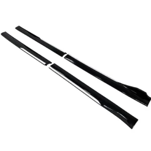 Universal Flaplı Marşpiyel Race Beyaz-Piano Black Abs