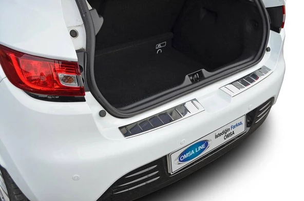 OMSA Renault Clio 4 Krom Arka Tampon Eşiği Taşlı 2012-2018 Arası