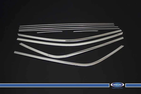 OMSA Hyundai İ20 Krom HB Cam Çerçevesi 10 Parça 2014-2020 Arası