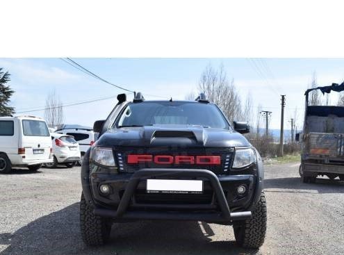 FORD RANGER (2015 SONRASI) ÖN KORUMA SİYAH Ø76 mm
