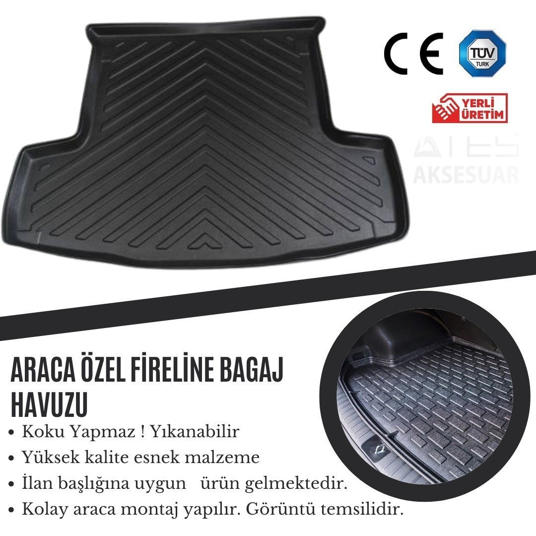 Dacia Duster Fireline Bagaj Havuzu 4*2 2018-2020
