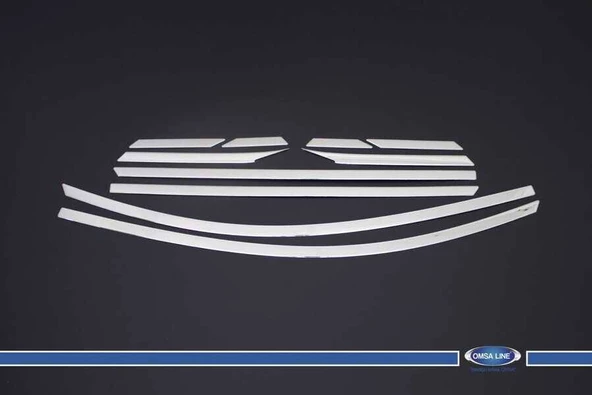 OMSA Hyundai Tucson Krom Cam Üst Çerçevesi 10 Parça 2015-2020 Arası