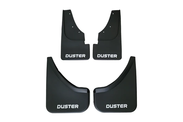 Dacia Duster ile uyumlu Ön-Arka Paçalık Tozluk Set Orijinal Yazılı 4 Adet 2009-2017 Arası