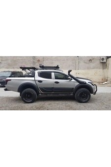 Yeni Mıtsubıshı L200 Dodik Seti 8 Parça Mat Siyah