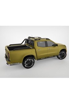Isuzu D-Max Rollbar Canyon Kasa Üzeri Siyah