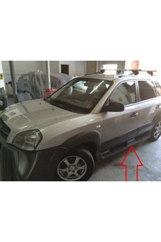 Hyundaı Tucson 2004 - 2014 Oem Siyah Yan Basamak