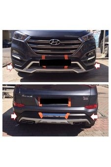 Hyundai Tucson Ön Arka Tampon Koruma Difüzör 2015-2016-2017-2018