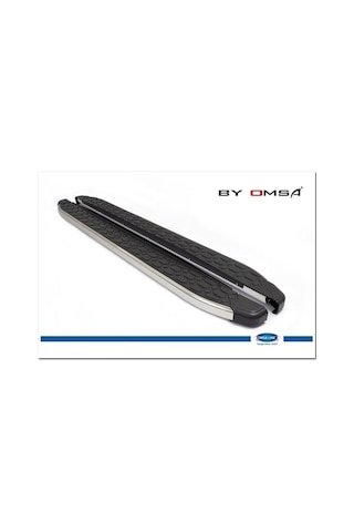 Omsa Line Toyota Corolla Cross Yan Basamak 2020 Sonrası Blackline Krom Alınlı Yan Koruma Basamak