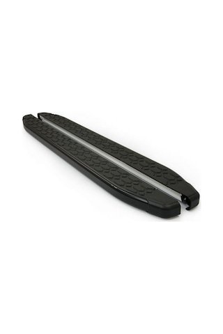 Omsa Line Mercedes M Class W166 2011-2019 Blackline Mat Siyah Alüminyum Alınlı Yan Basamak