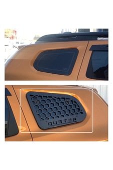 Dacia Duster 20102018Arka Kelebek Cam Izgarası Koruma Metal