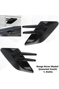 Araç Çamurluk Ventili Piano Black Esnek Range Rover Modeli