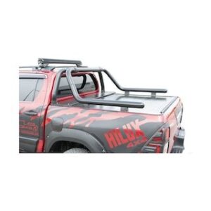 Toyota Uyumlu Hilux Kobra Roll Bar Çap 60 Siyah 2015 Ve Sonrası