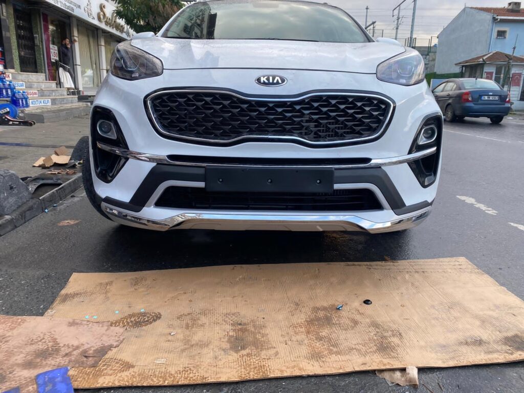 Kia Sportage Ön- Arka Koruma Difüzör 2018 Sonrası Makyajlı Kasa
