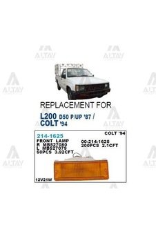 DEPO 2141625LAE Tampon Sinyal Lambası Sol-(Mitsubishi: L200 87-98)