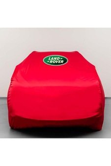 LAND ROVER RANGE ROVER QUE 2 (2019-) Kırmızı Otomobil Kumaş Logolu Penye Oto Örtüsü
