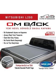 Mitsubishi L200 2007Üzeri Sürgülü Bagaj Kapagı Kepenk -line-