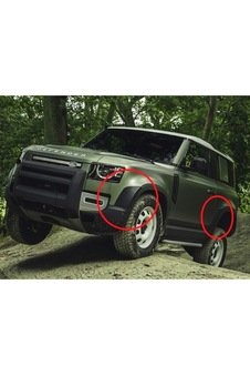Yeni Defender Ön Arka Çamurluk Koruma Seti VPLEP0383