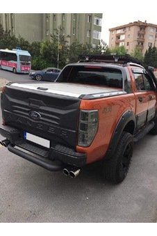 Isuzu D-Max Arka Koruma U Model Siyah 2012-2020