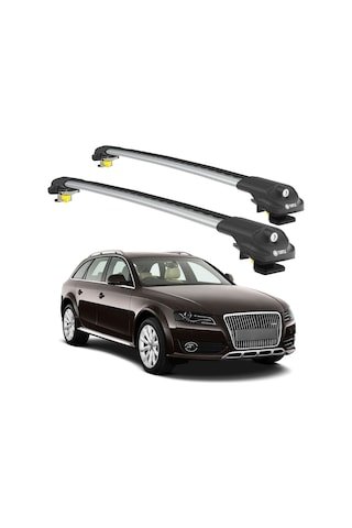 Audi A4 Allroad B8 2008-2015 Turtle Air1 Ara Atkı Gri