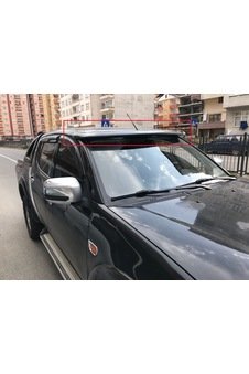 Mitsubishi L200 2007-2015 Ön Cam Güneşlik Fiber Boyalı