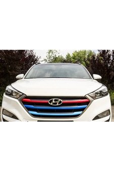 Hyundai Tucson 2015 2018 Modeller Ön Panjur Dekoratif Şeritleri (549096852)