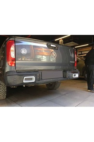 Mercedes X-class Arka Difüzör Mat Siyah 2017 Ve Sonrası