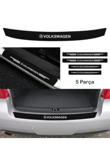 Volkswagen Amarok Bağaj ve Kapı Eşiği Karbon Sticker (SET)