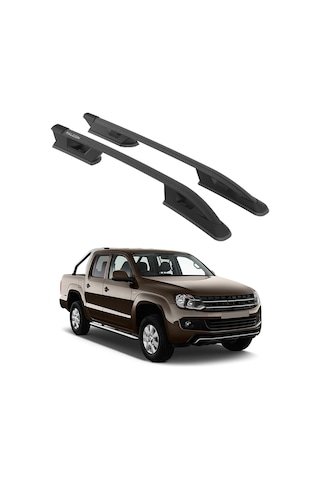 Volkswagen Amarok 2010-2022 Turtle Falcon Tavan Çıtası Siyah