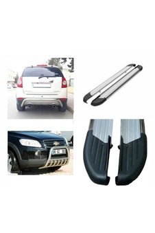 CHEVROLET CAPTİVA 2012 ÖNCESİ ÖN ARKA TAMPON KORUMA AMAZON YAN BASAMAK 3 LÜ SET KAMPANYA