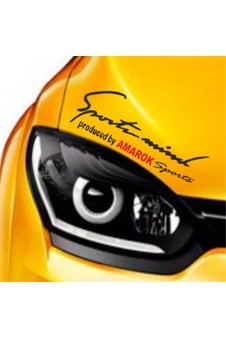 Volkswagen Amarok Mind Far Üstü Oto Sticker Kaput