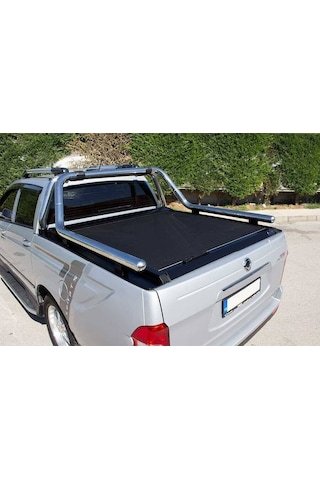 Ssangyong Korando Sports Kobra Roll Bar Çap 76 Krom 2011-2018 Ara