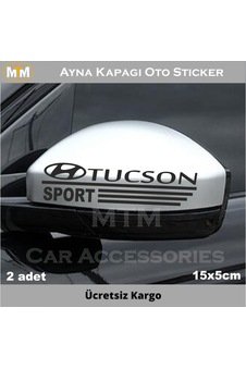 Hyundai Tucson Ayna Kapağı Oto Sticker (2 Adet)