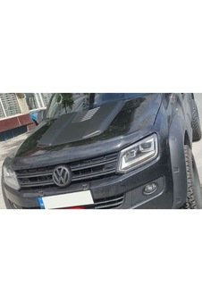 Vw Amarok Uzay Model Scoop Kaput Şişirme 2010 Mat Siyah