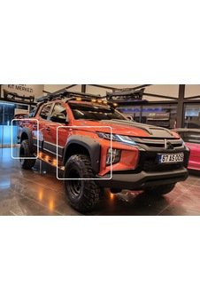 Mitsubishi L200 2019 2022 Uyumlu Dodik Seti 4Parça Plastik