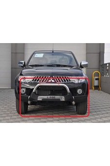 Mitsubishi L200 2008-2014 Amazon Ön Koruma Krom Pwt15 Marka
